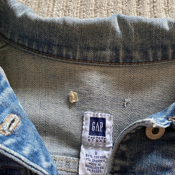 Gap Factory Denim Jacket Size S - Picture 4 of 4